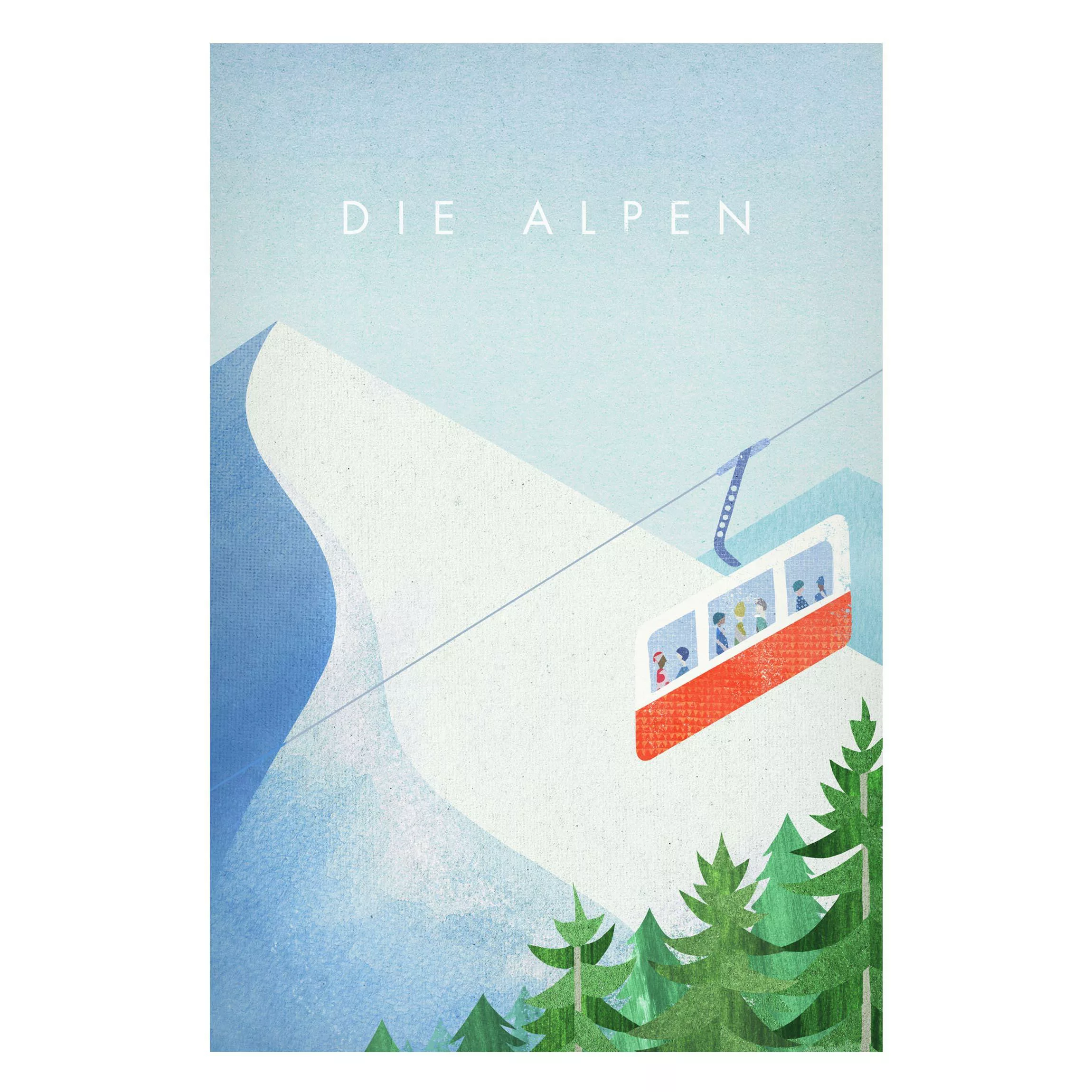 Magnettafel Reiseposter - Alpen günstig online kaufen