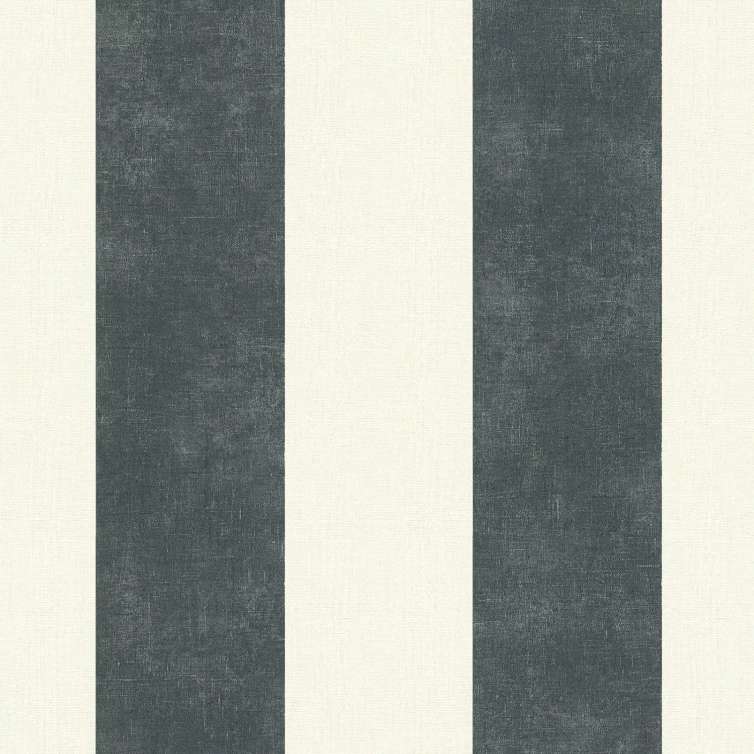 Bricoflor Streifentapete in Schwarz Weiß Klassische Tapete mit Blockstreife günstig online kaufen