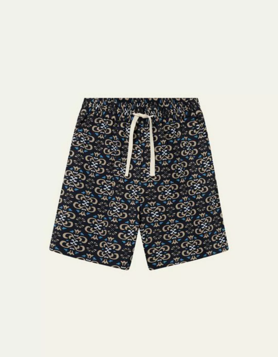 Les Deux Shorts – Sommerliche Shorts mit Ornamentmuster günstig online kaufen