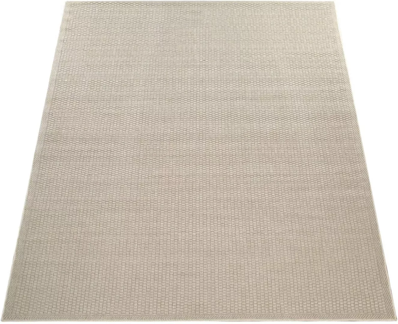 Paco Home Teppich »Timber 125«, rechteckig, 4 mm Höhe, Flachgewebe, Sisal O günstig online kaufen