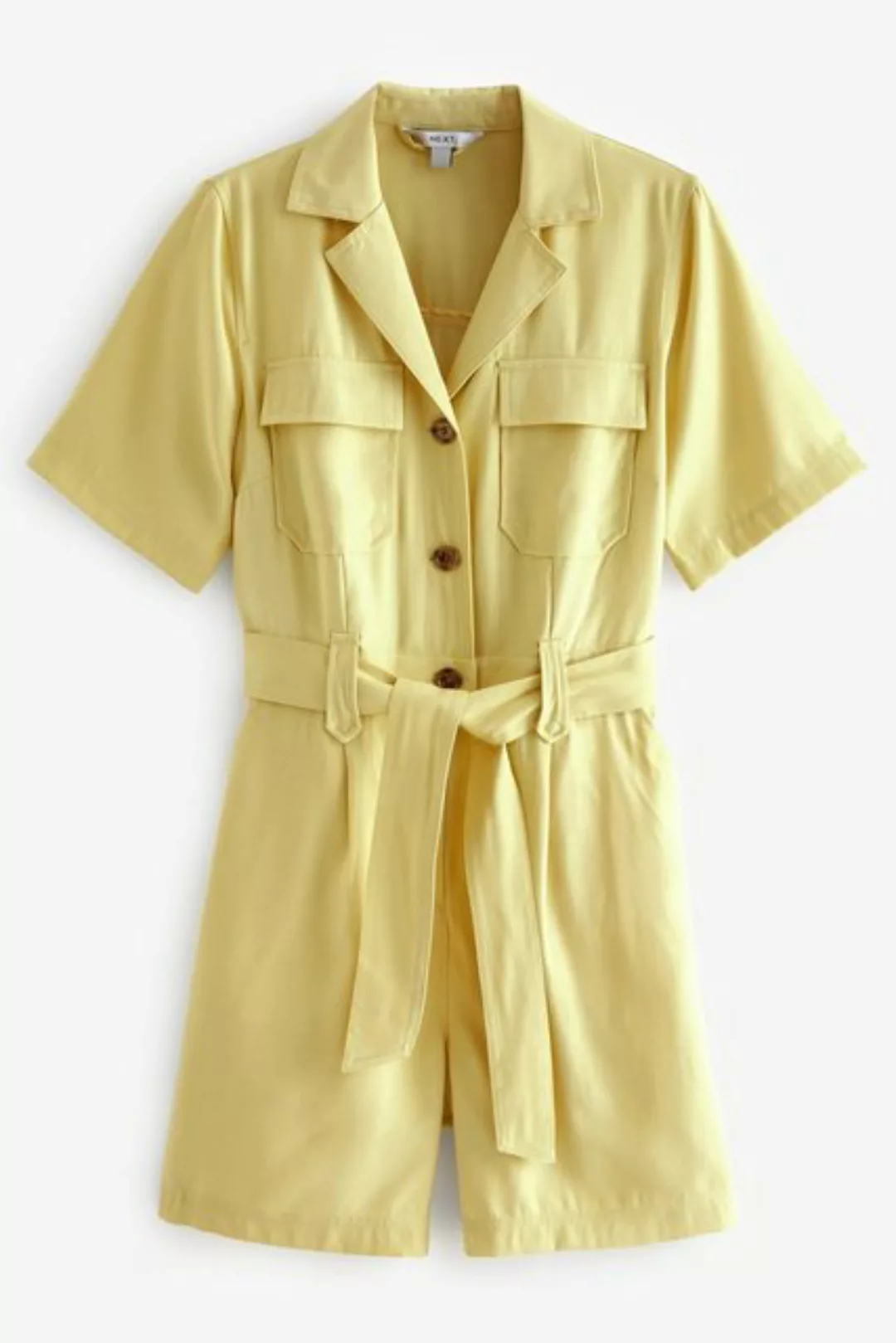 Next Playsuit Tailored Fit Playsuit mit Tasche und Gürtel (1-tlg) günstig online kaufen