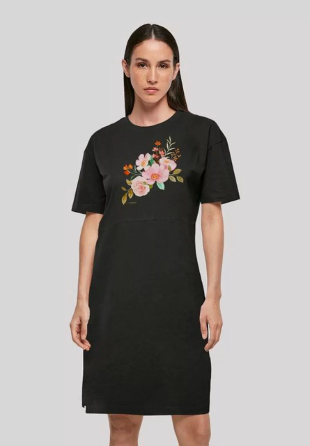 F4NT4STIC Shirtkleid "Blumen", Print günstig online kaufen