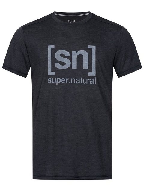 SUPER.NATURAL T-Shirt Merino T-Shirt M LOGO TEE feinster Merino-Materialmix günstig online kaufen