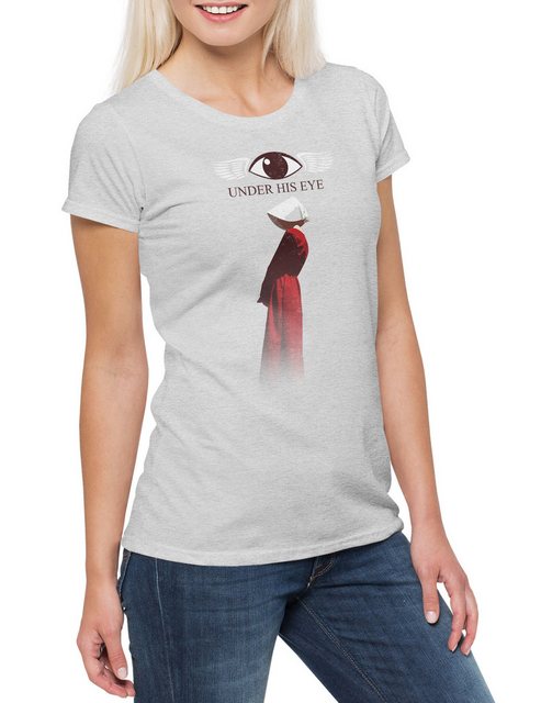 Urban Backwoods Print-Shirt Under His Eye Damen T-Shirt The Handmaid's Marg günstig online kaufen