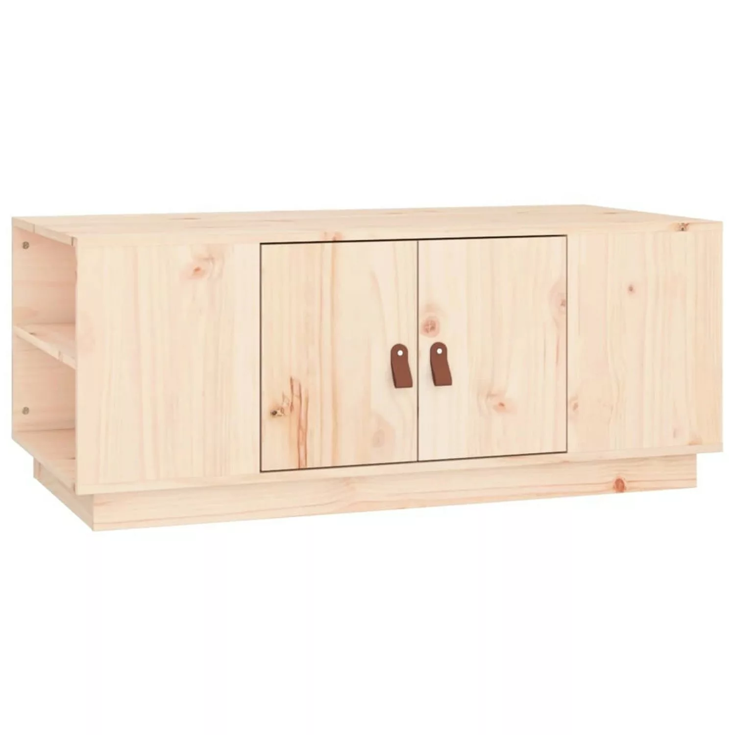 vidaXL Couchtisch 100x50x41 cm Massivholz Kiefer Modell 1 günstig online kaufen