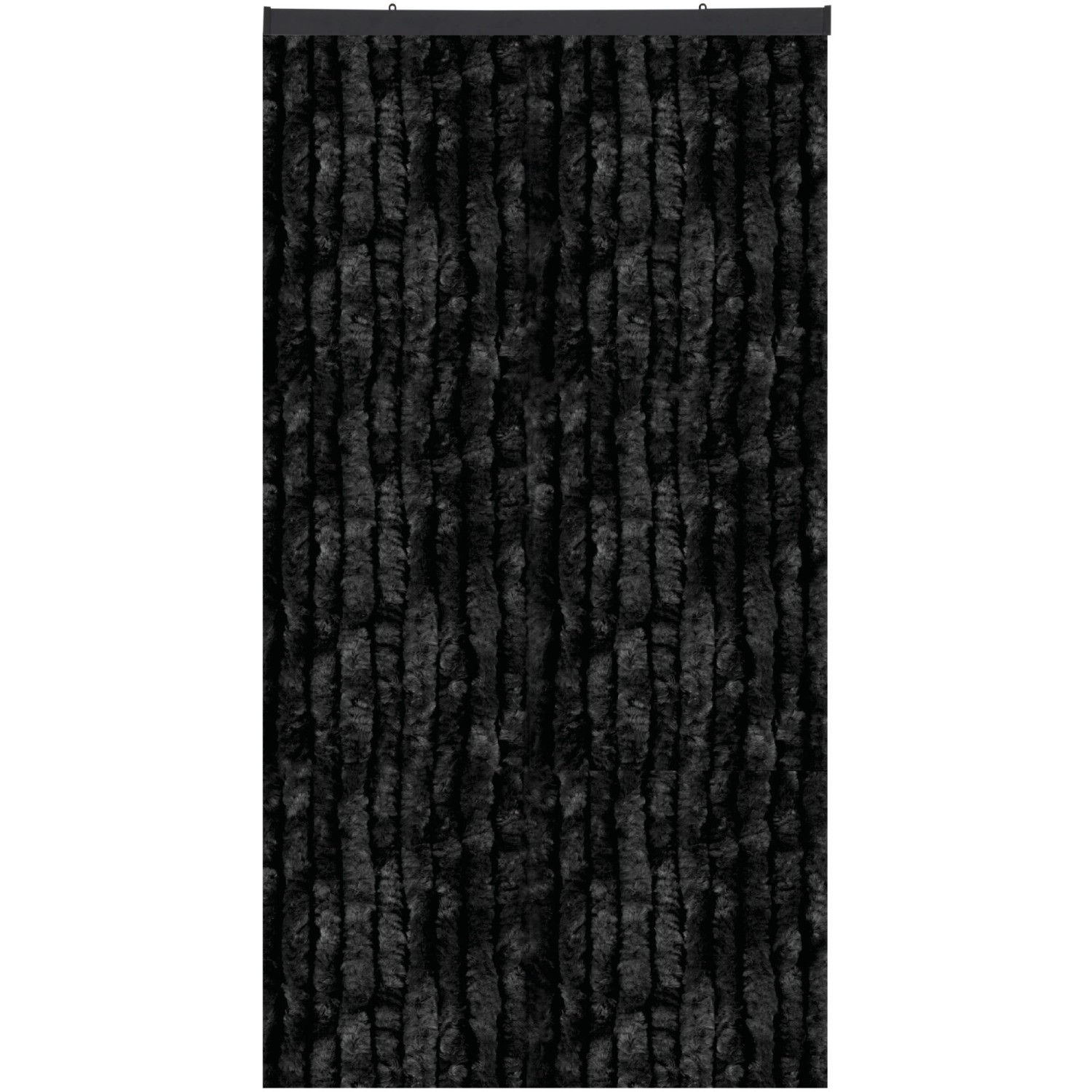 Arsvita Flauschvorhang Flauschgardine Vorhang 90 cm x 220 cm Unistreifen Sc günstig online kaufen