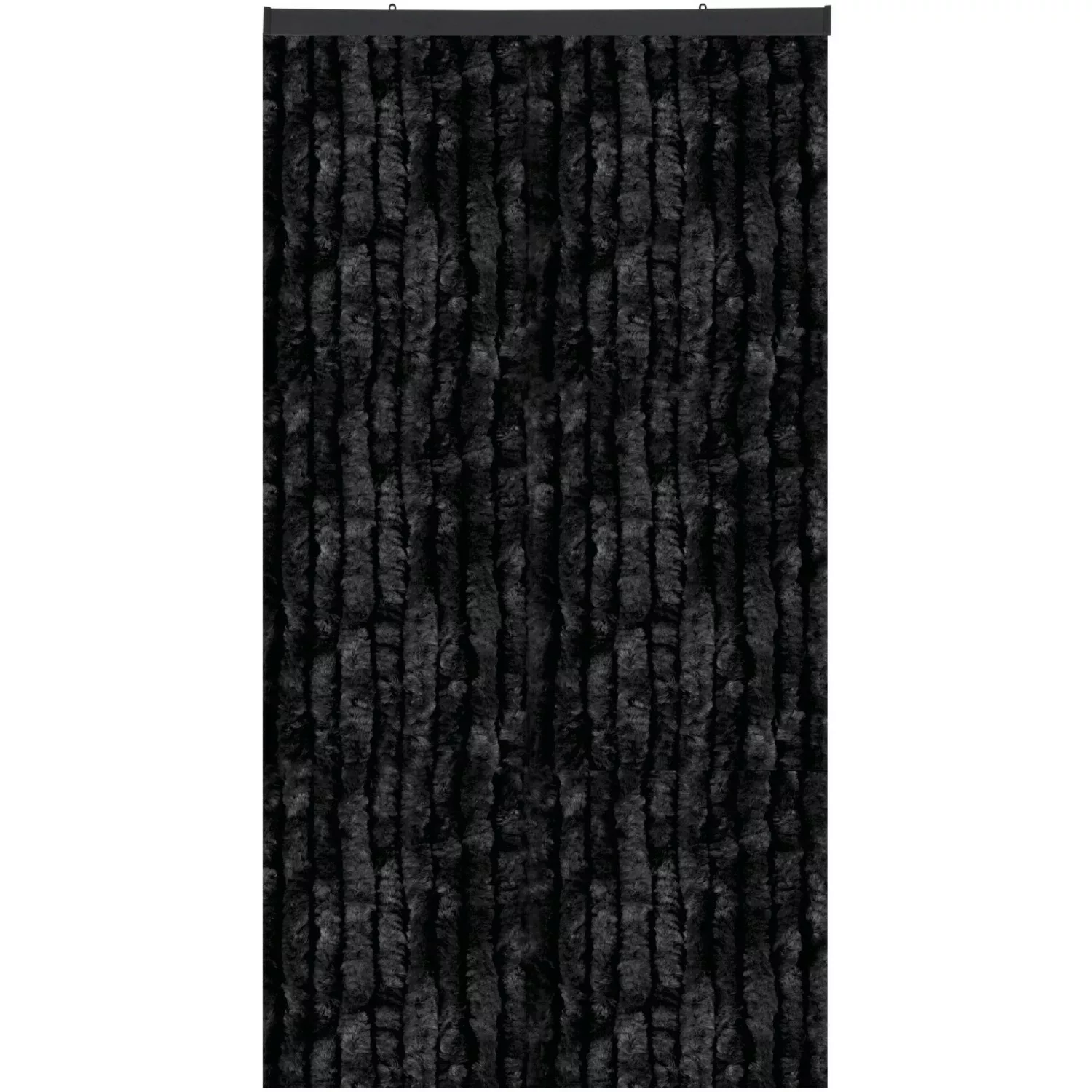 Arsvita Flauschvorhang Flauschgardine Vorhang 90 cm x 220 cm Unistreifen Sc günstig online kaufen