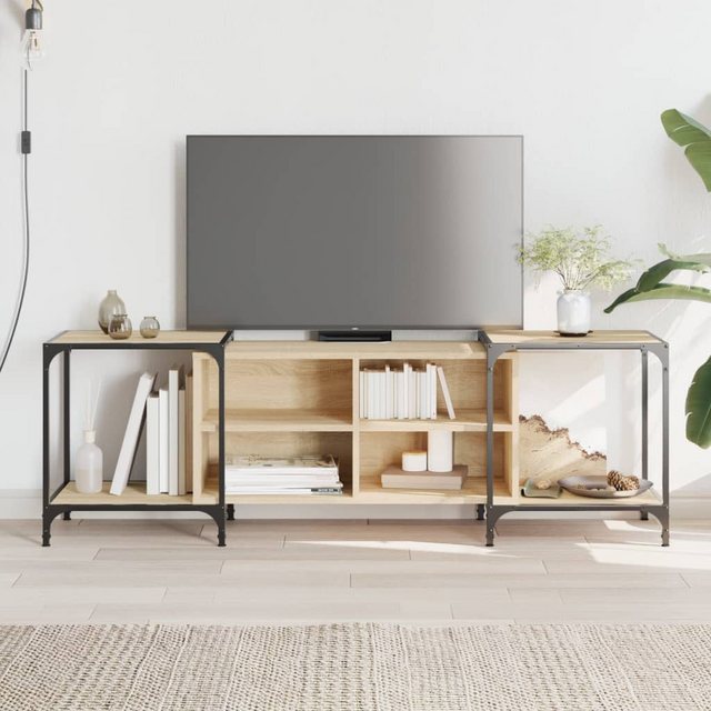 vidaXL TV-Schrank TV-Schrank Sonoma-Eiche 153x37x50 cm Holzwerkstoff (1-St) günstig online kaufen