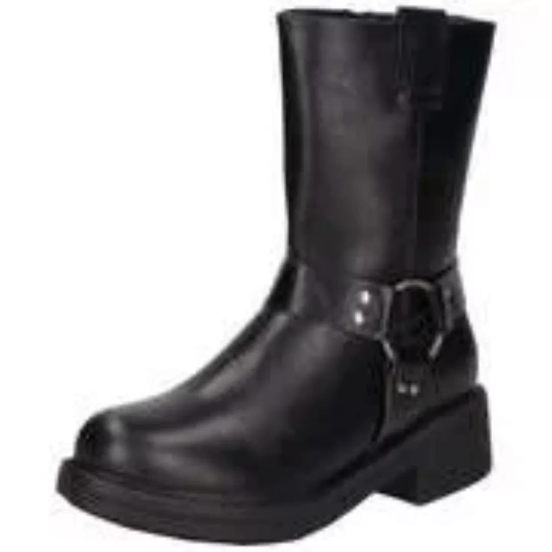 Charmosa Biker Boots Damen schwarz günstig online kaufen