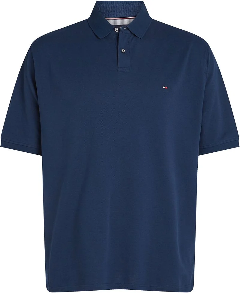 Tommy Hilfiger Big & Tall Poloshirt Navy - Größe 3XL günstig online kaufen