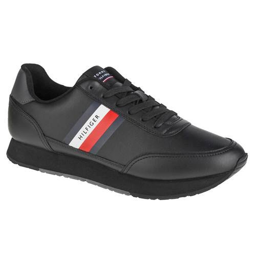 Tommy Hilfiger Essential Runner Winter Leather Schuhe EU 44 Black günstig online kaufen