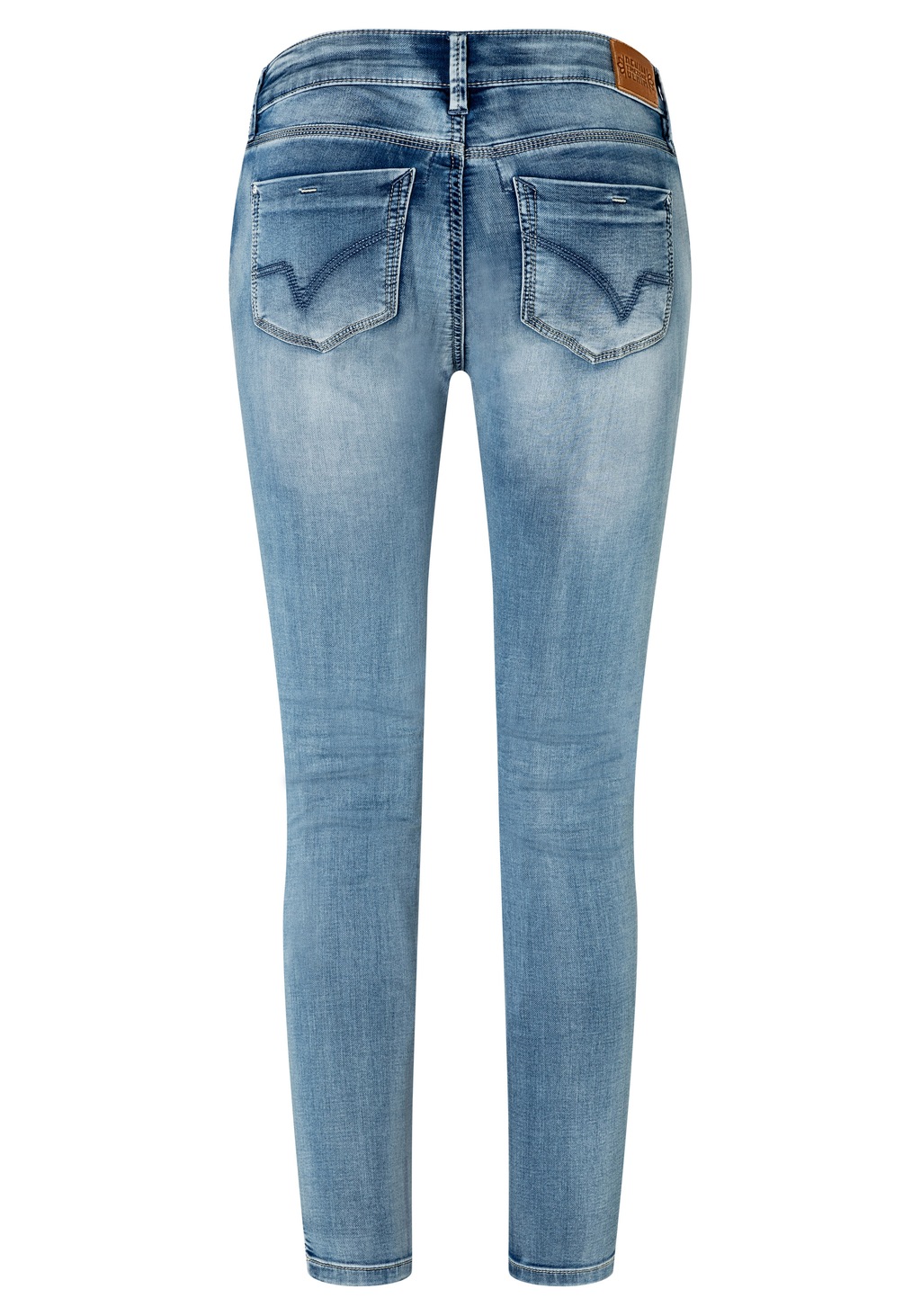 TIMEZONE Damen Jeans Tight AleenaTZ 7/8 - Blau - Aqua Blue Wash günstig online kaufen