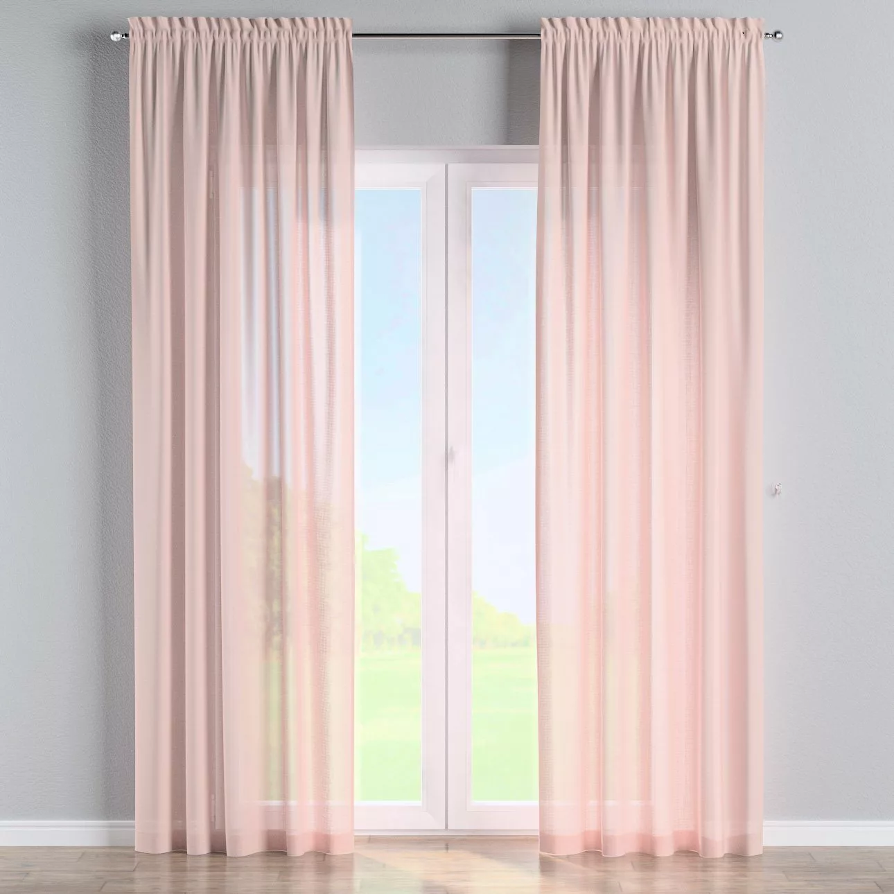 Vorhang mit Tunnel und Köpfchen, rosa, Balance (143-81) günstig online kaufen