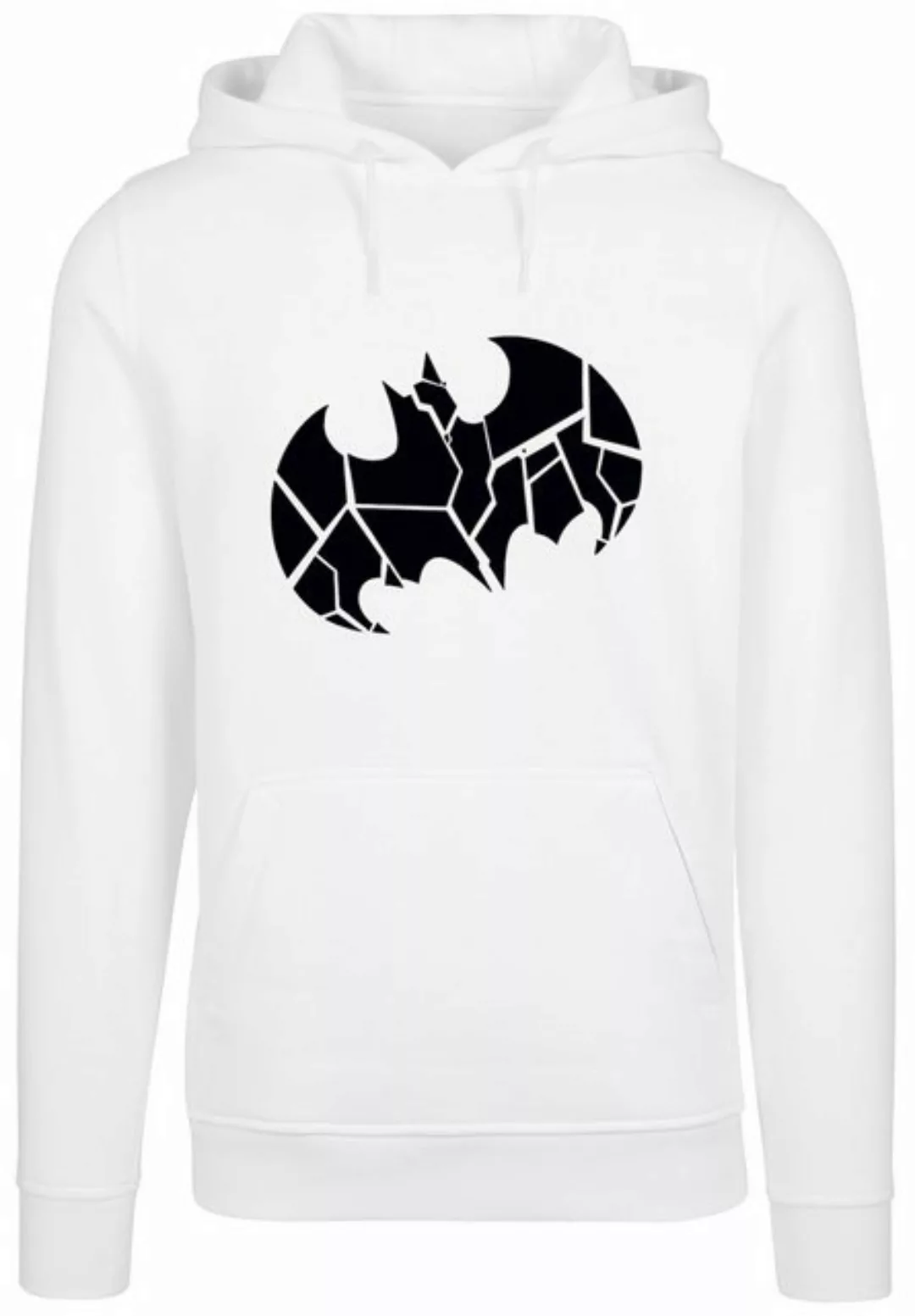 F4NT4STIC Sweater Herren Batman Logo shattered with Fitted heavy hoody (1-t günstig online kaufen