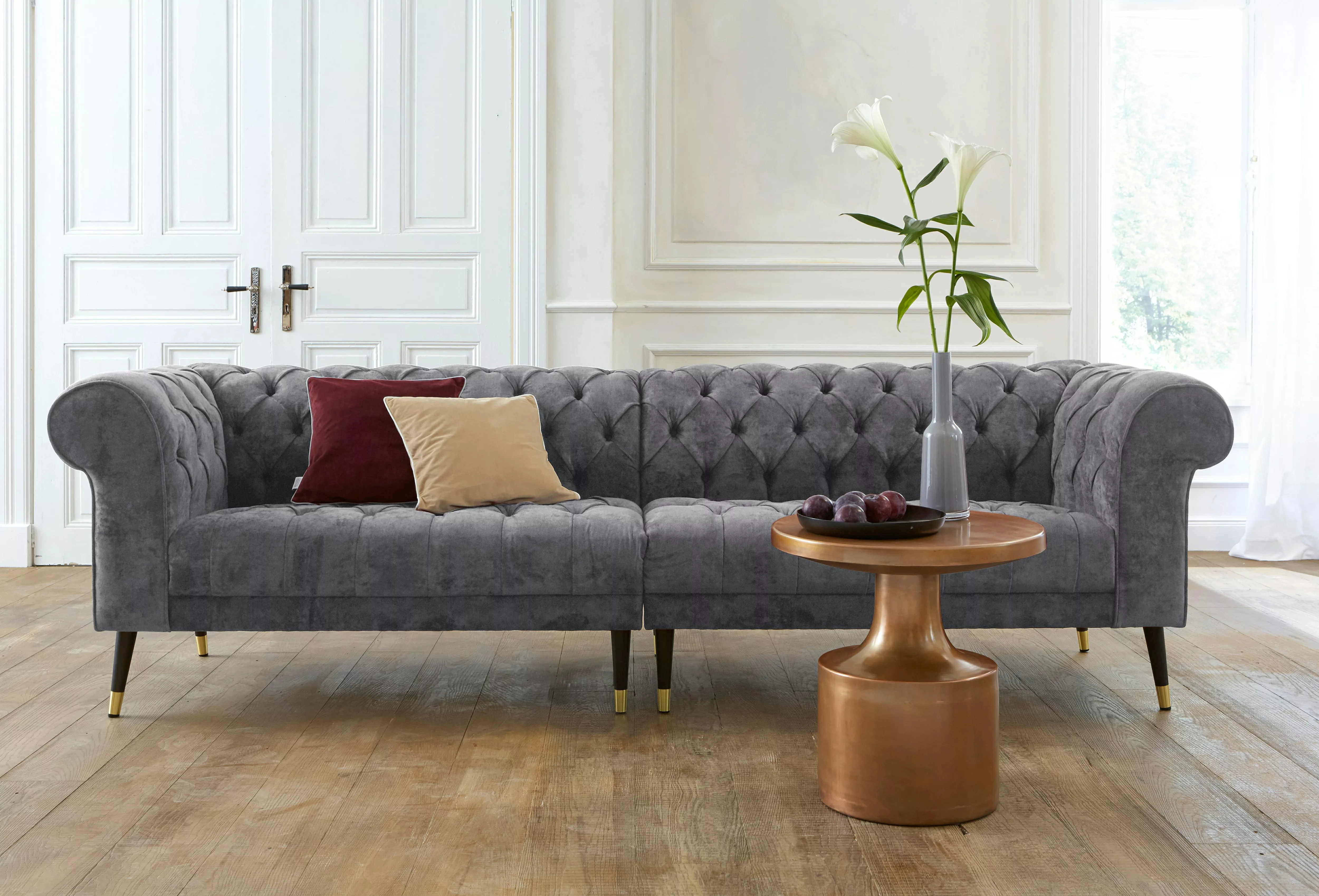 Guido Maria Kretschmer Home&Living Chesterfield-Sofa »Tinnum« günstig online kaufen