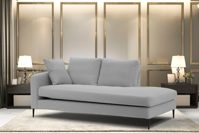 Leonique Recamiere "Cozy Chaiselongue, Maße B/T/H: 195/97/80 cm", mit losen günstig online kaufen