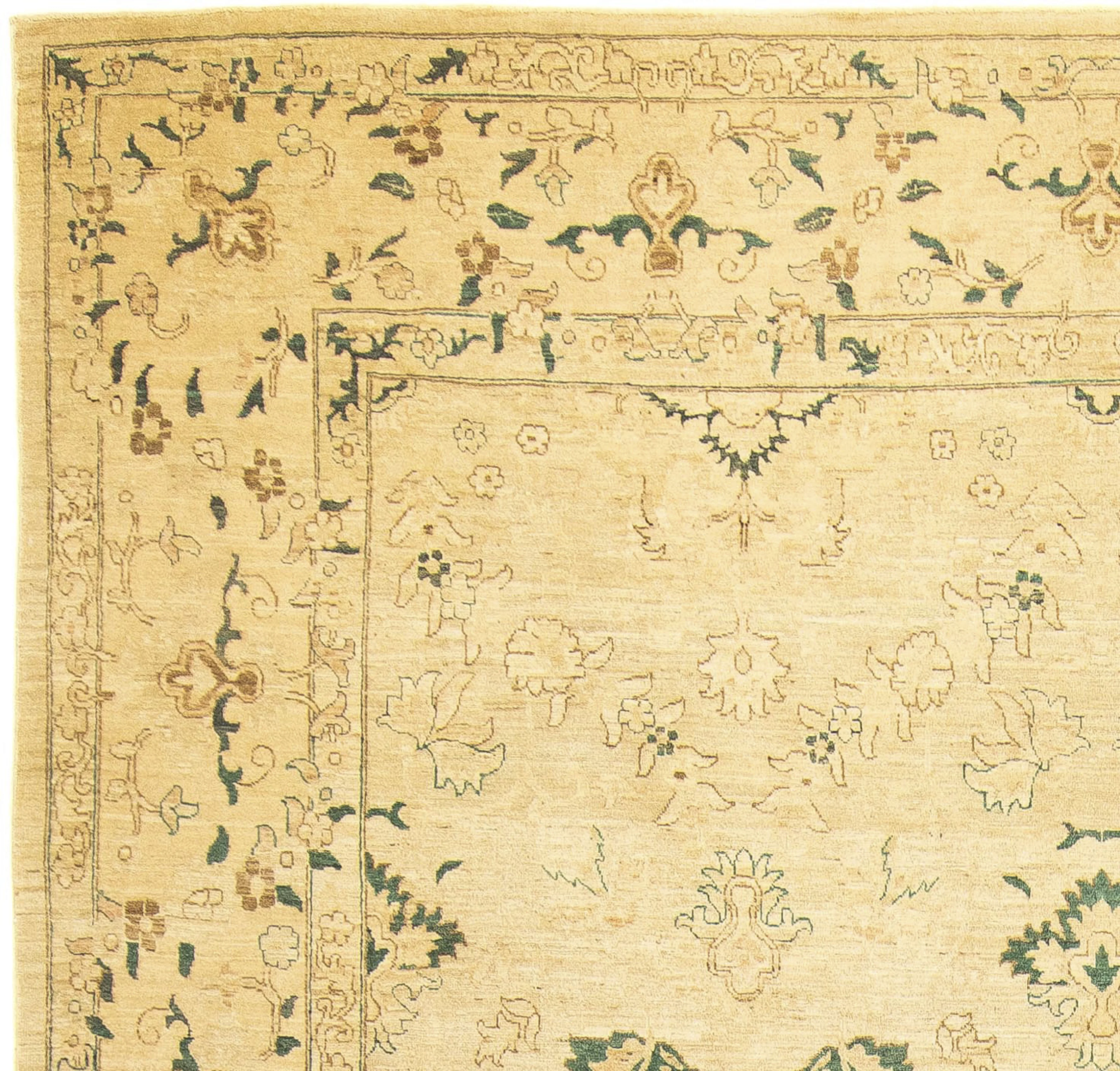 morgenland Orientteppich »Perser - Täbriz - 353 x 272 cm - beige«, rechteck günstig online kaufen