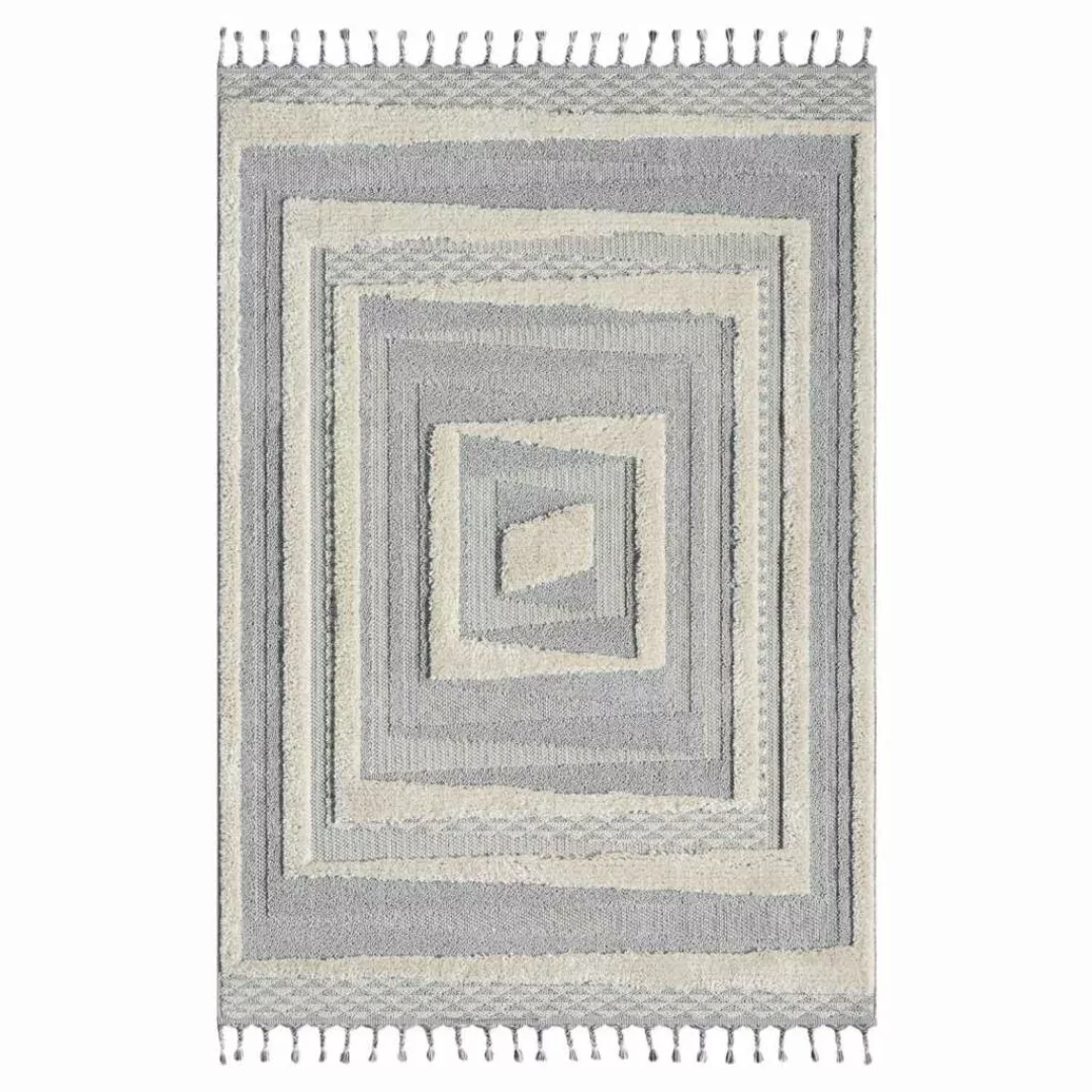 Carpet City Teppich »VALENCIA 940«, rechteckig, 20 mm Höhe, Boho-Stil, Hoch günstig online kaufen