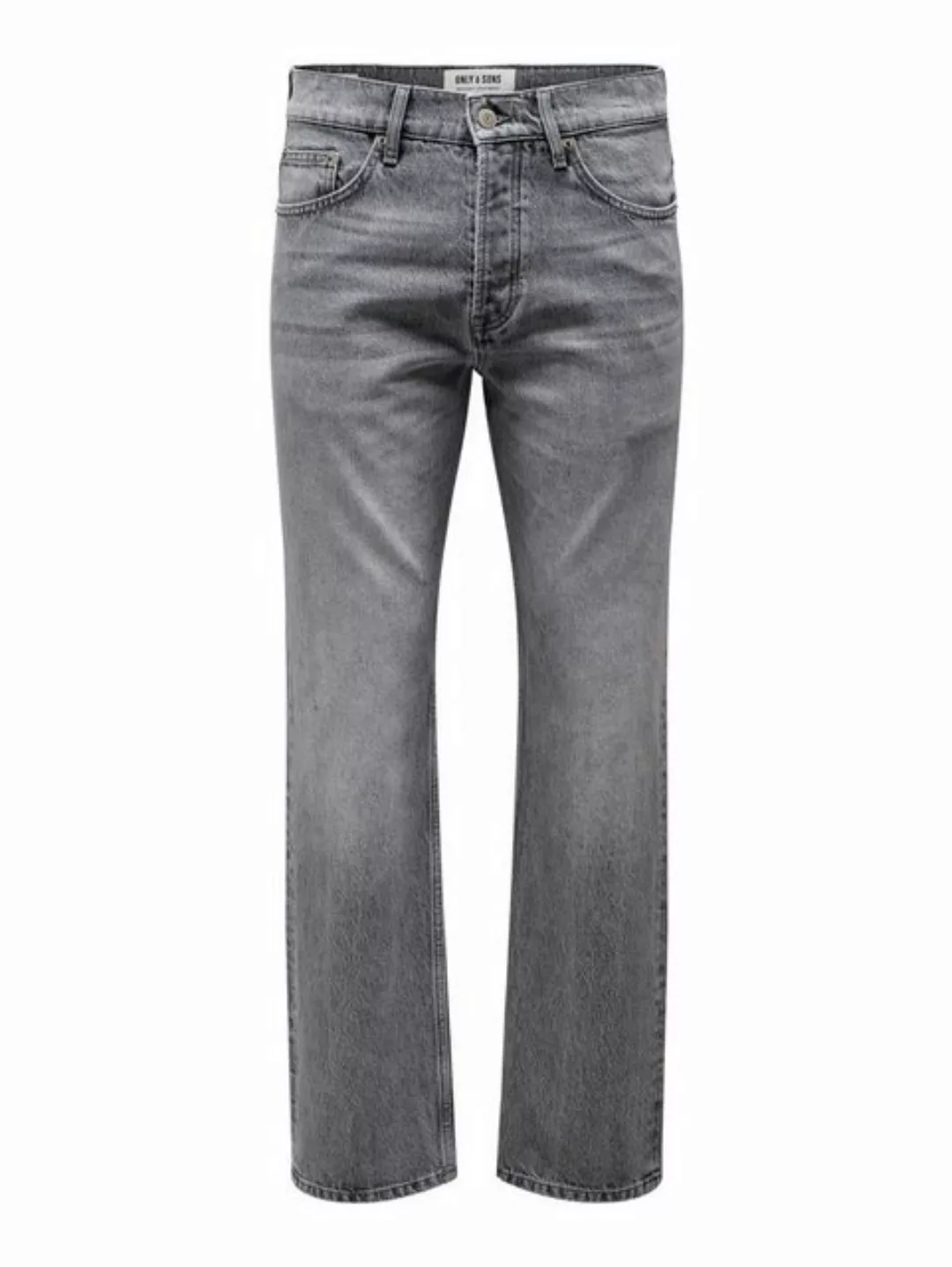 ONLY & SONS Regular-fit-Jeans Regular Fit Jeans Straight Leg Denim ONSEDGE günstig online kaufen