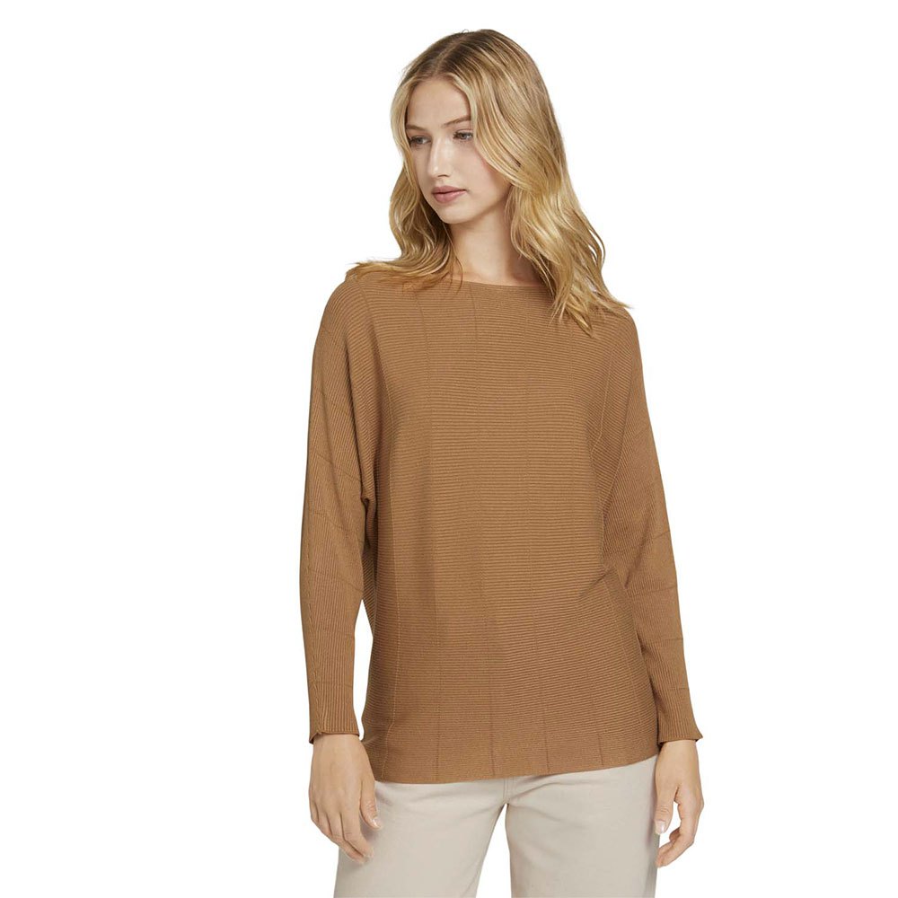 Tom Tailor Batwing Pullover 2XL Soft Camel günstig online kaufen