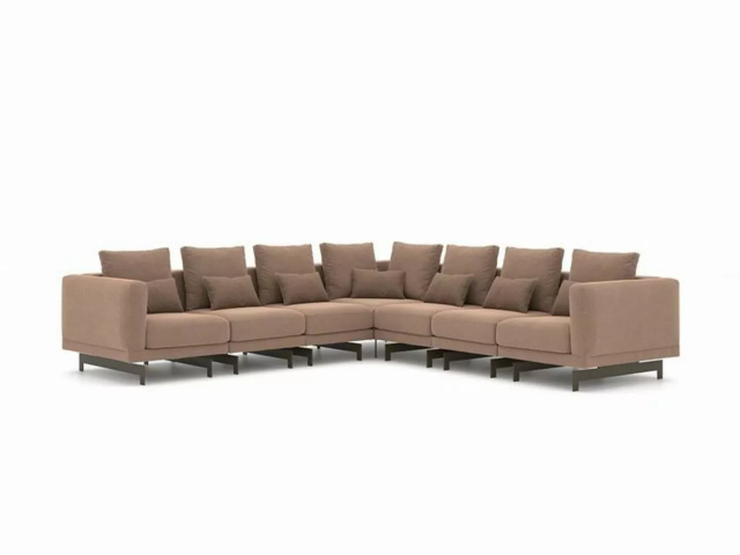 JVmoebel Ecksofa Luxus Ecksofa L-Form Textil Polstersofa Neu Einrichtung Wo günstig online kaufen