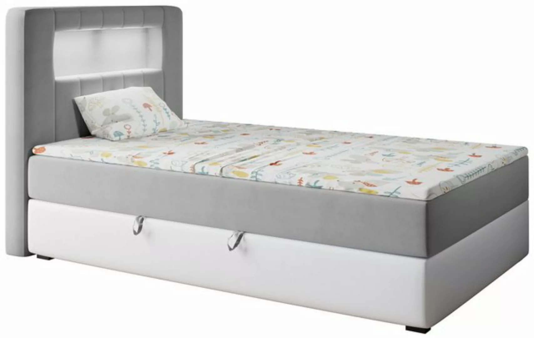 MKS MÖBEL Kinderbett GOLD 1 JUNIOR, Funktionsbett Bett Boxspringbetten für günstig online kaufen