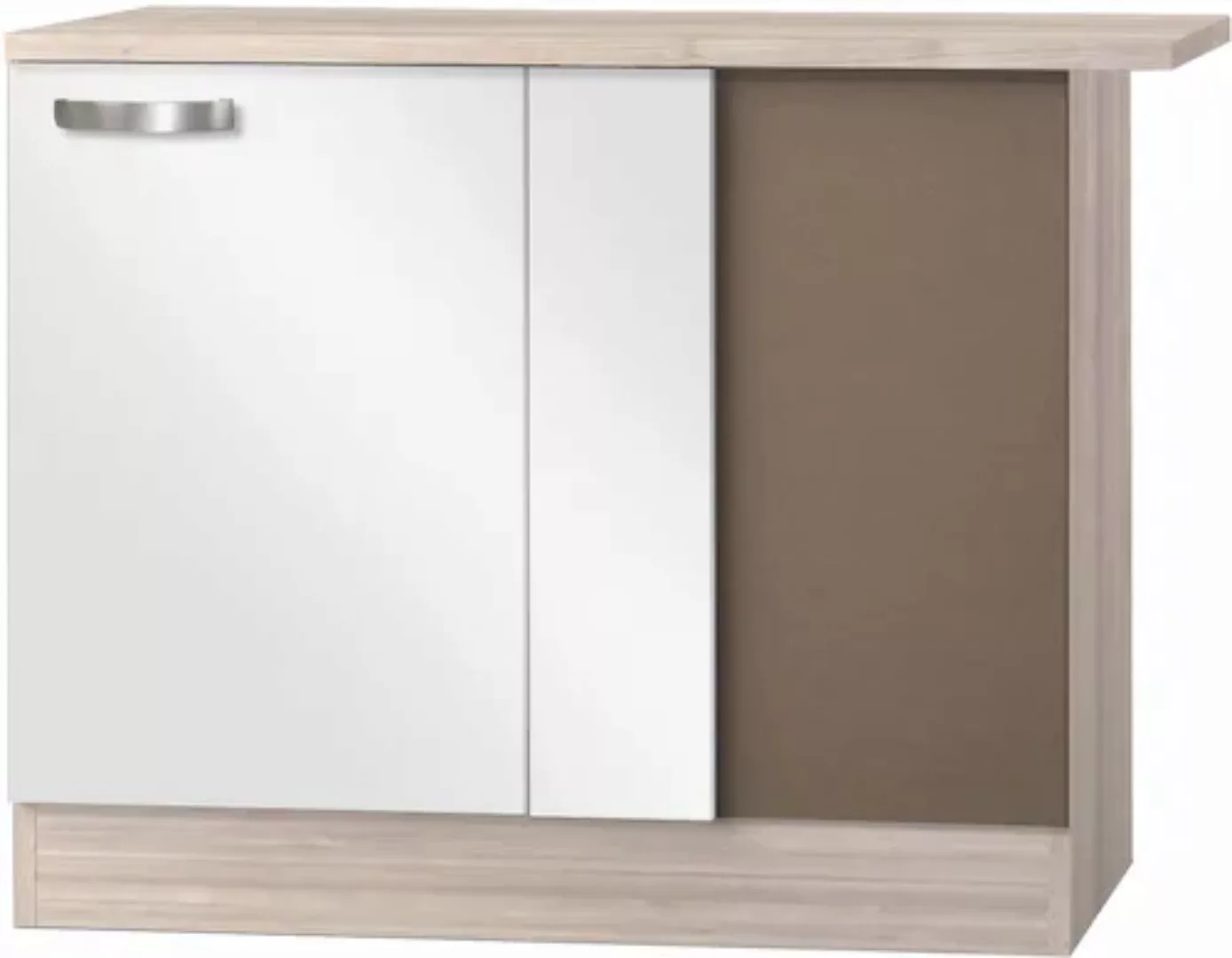 OPTIFIT Eckunterschrank »Faro«, mit Metallgriff, Breite 100 cm günstig online kaufen