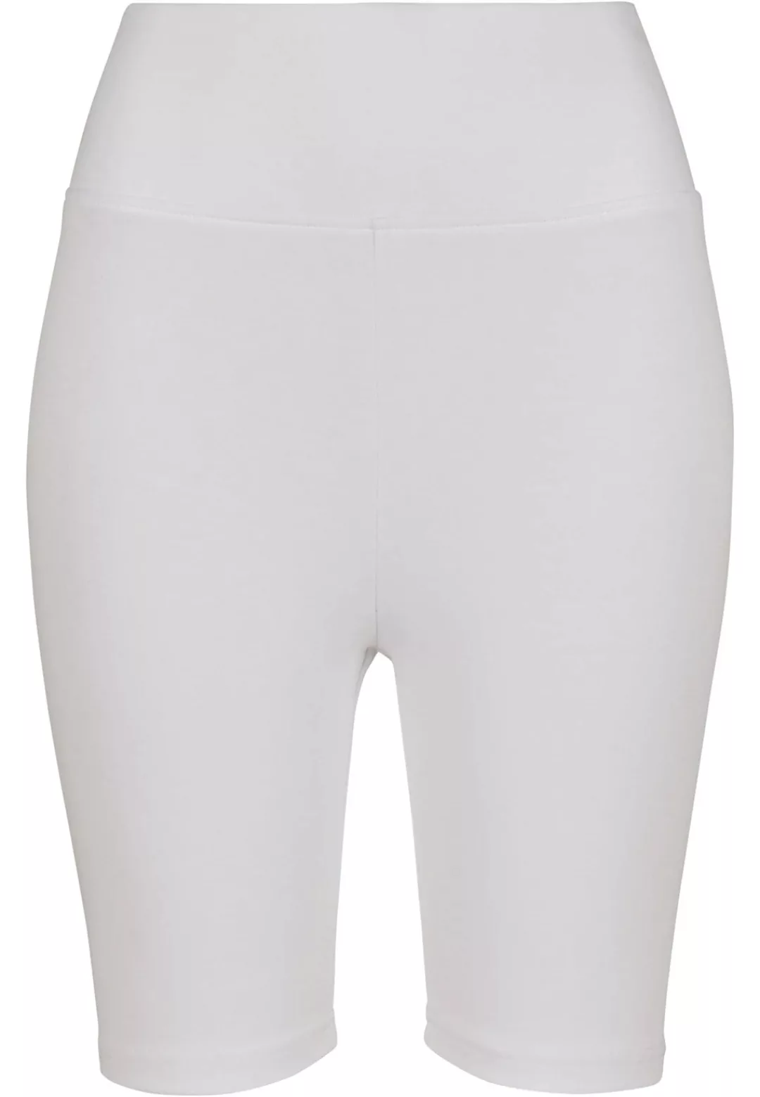 URBAN CLASSICS Stoffhose "Urban Classics Damen Ladies High Waist Cycle Shor günstig online kaufen