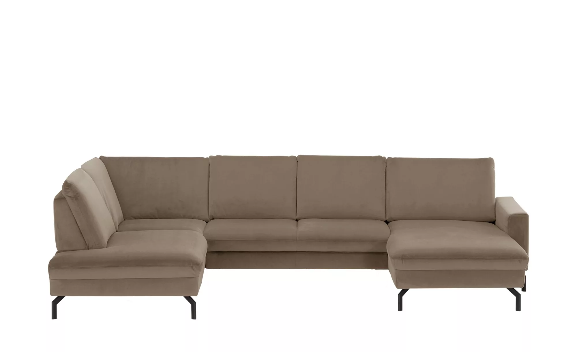 meinSofa Wohnlandschaft  Grace ¦ braun ¦ Maße (cm): B: 332 H: 89 T: 220.0 P günstig online kaufen