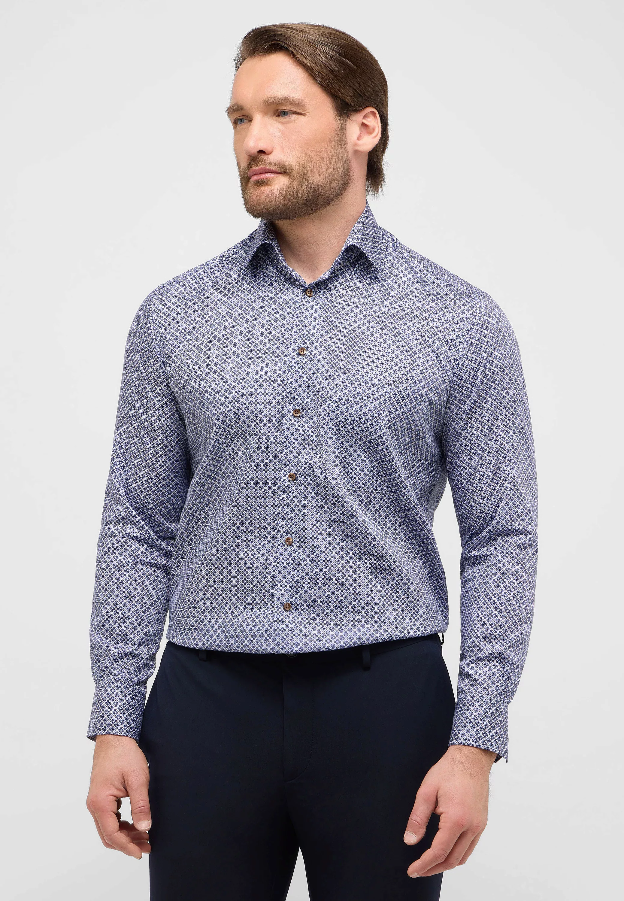 Eterna Langarmhemd "COMFORT FIT", NON IRON (bügelfrei) günstig online kaufen