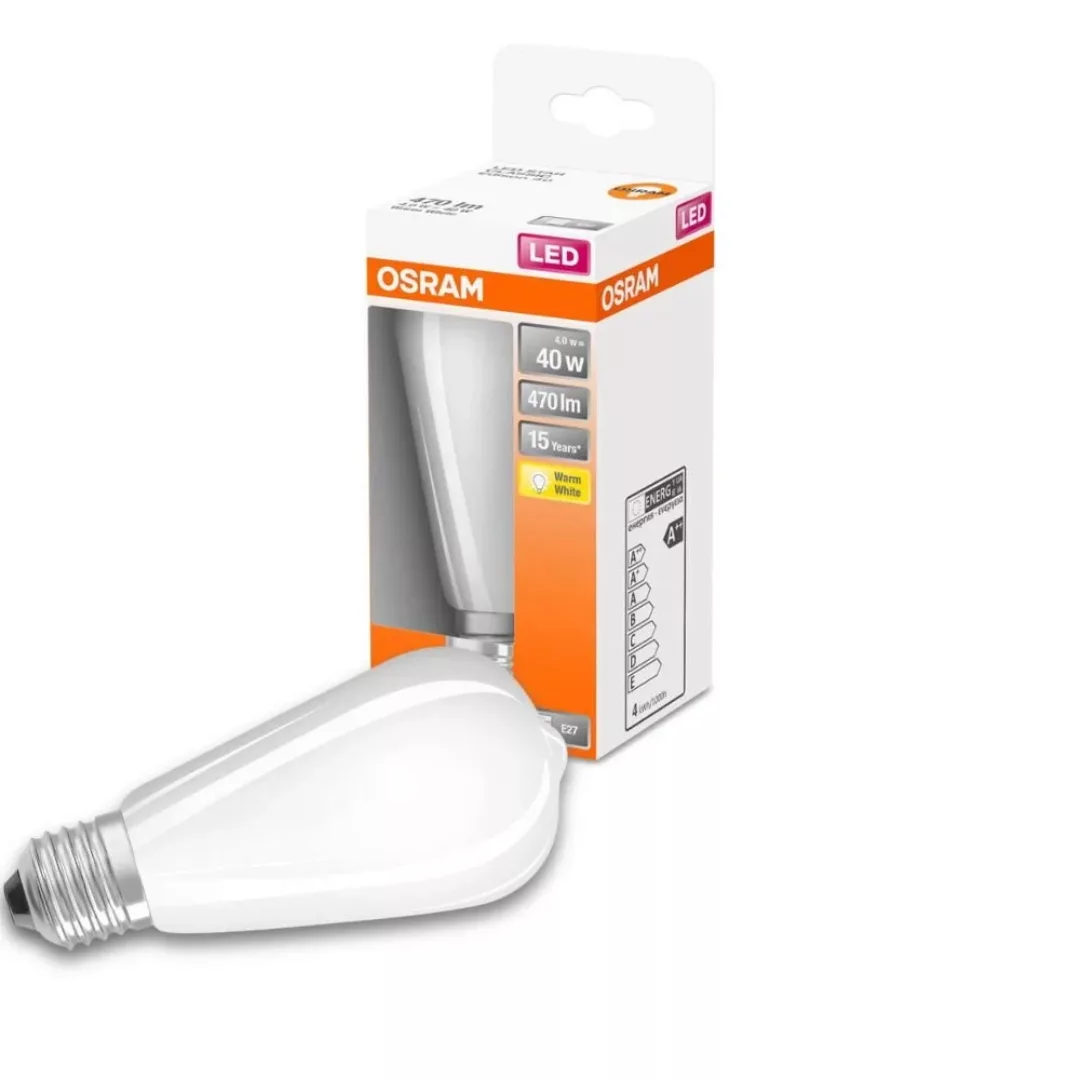 OSRAM Classic ST LED-Lampe E27 4W 2.700K opal günstig online kaufen