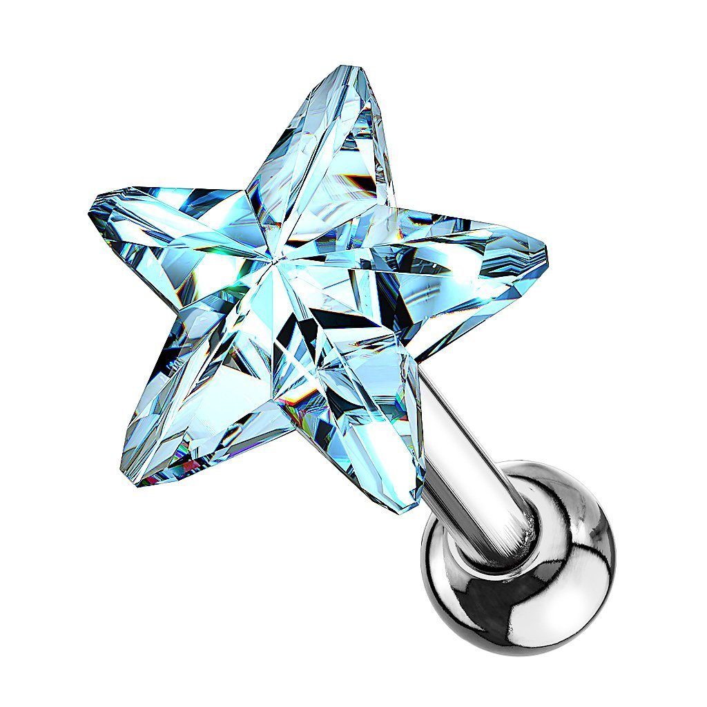 Taffstyle Piercing-Set Tragus Knorpel Piercing Kristall günstig online kaufen