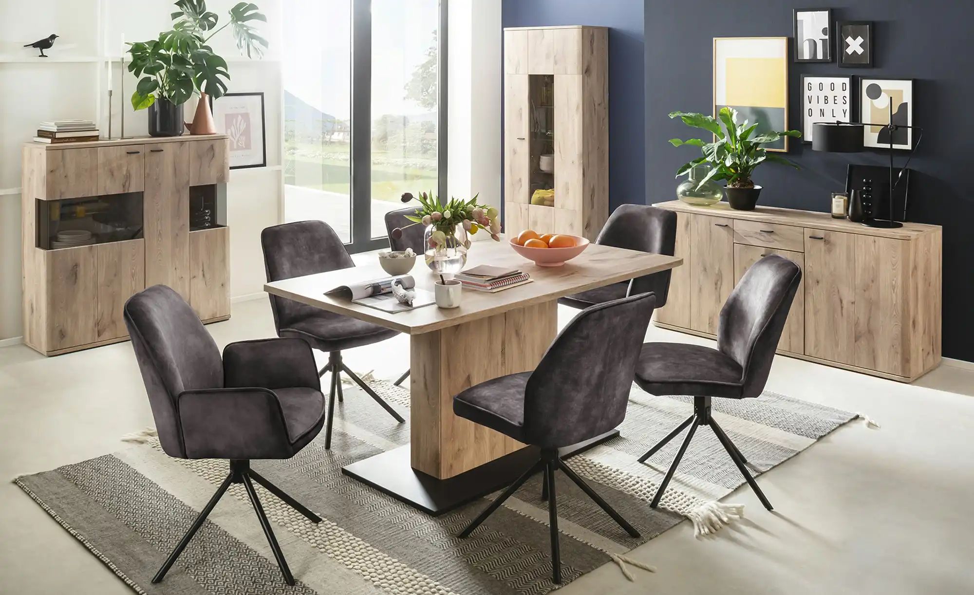 uno Vitrine  Prato ¦ holzfarben ¦ Maße (cm): B: 60 H: 199 T: 37.0 Schränke günstig online kaufen