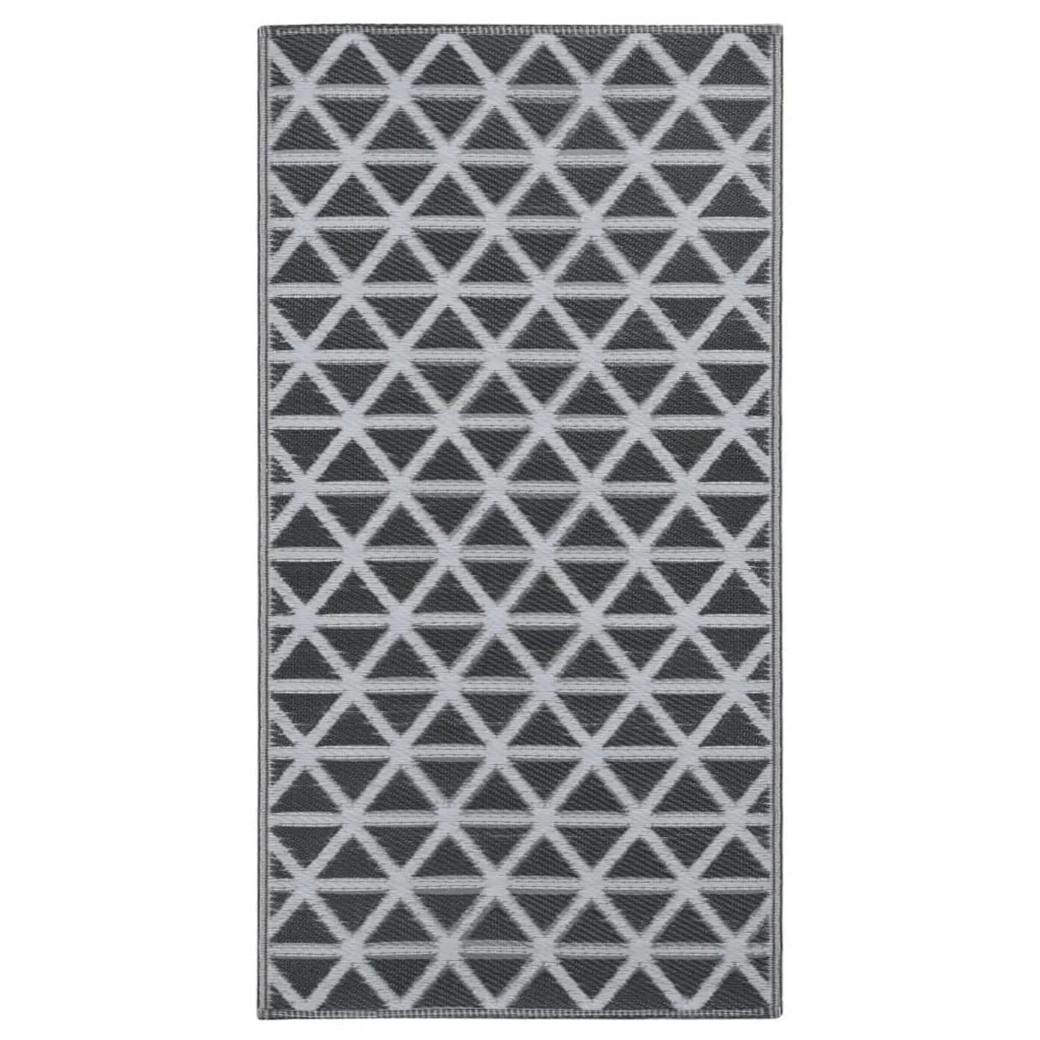 vidaXL Outdoorteppich Schwarz 80x150 Cm Pp 643936 günstig online kaufen