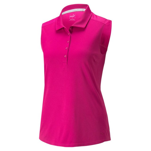 PUMA Poloshirt Puma Golf Polo Gamer Sleeveless Fuchsia Damen günstig online kaufen