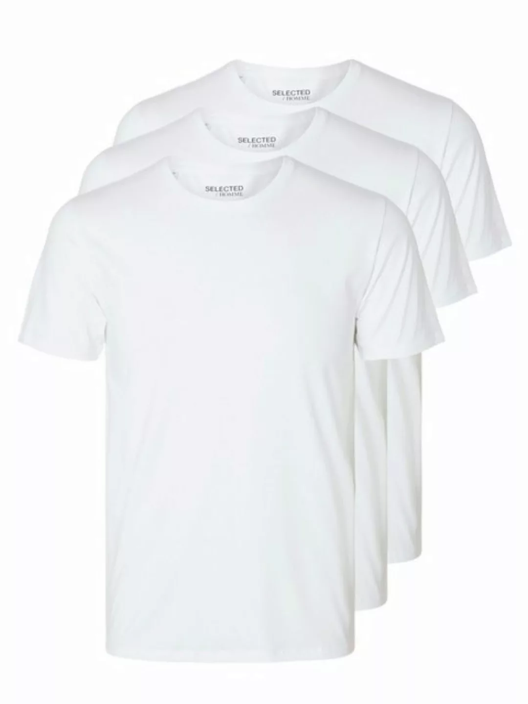 SELECTED HOMME T-Shirt SLHROLAND SS O-NECK TEE 3-PACK NOOS günstig online kaufen