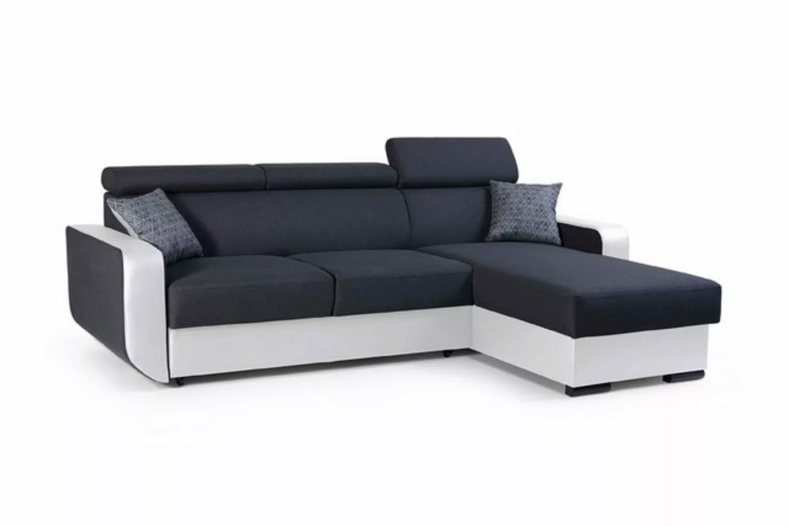 Furnix Ecksofa IMPERISIO Sofa in L-Form Schlaffunktion Bettkasten, mit Rela günstig online kaufen