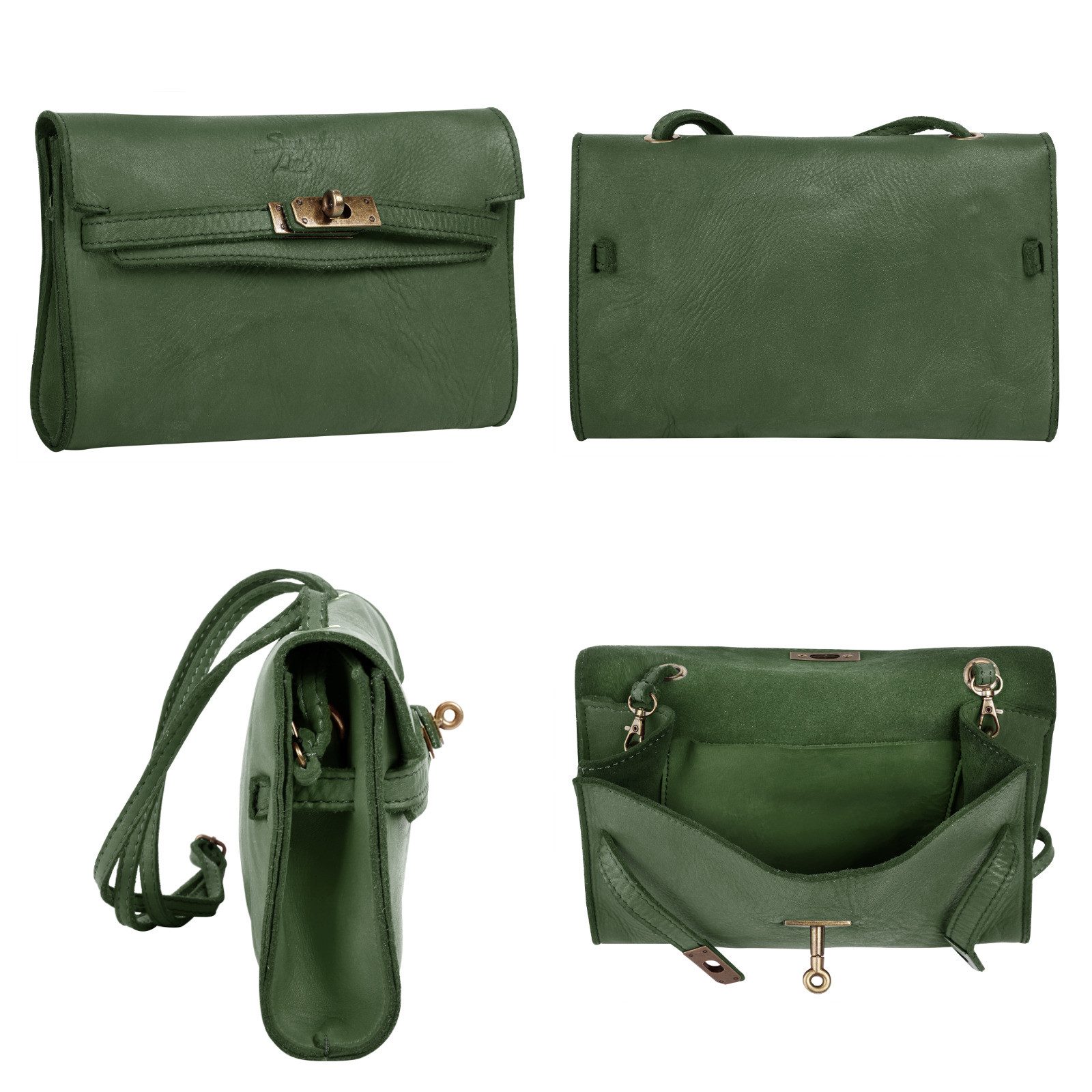 Samantha Look Umhängetasche, echt Leder, Made günstig online kaufen