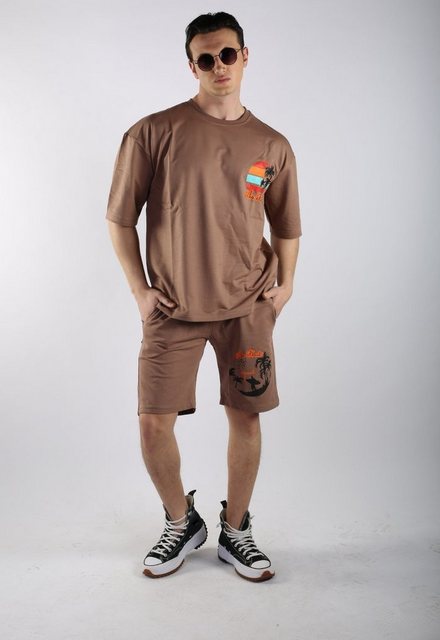 ALGINOO T-Shirt & Shorts T-Shirt & Shorts (Set, T-Shirt + Short) günstig online kaufen