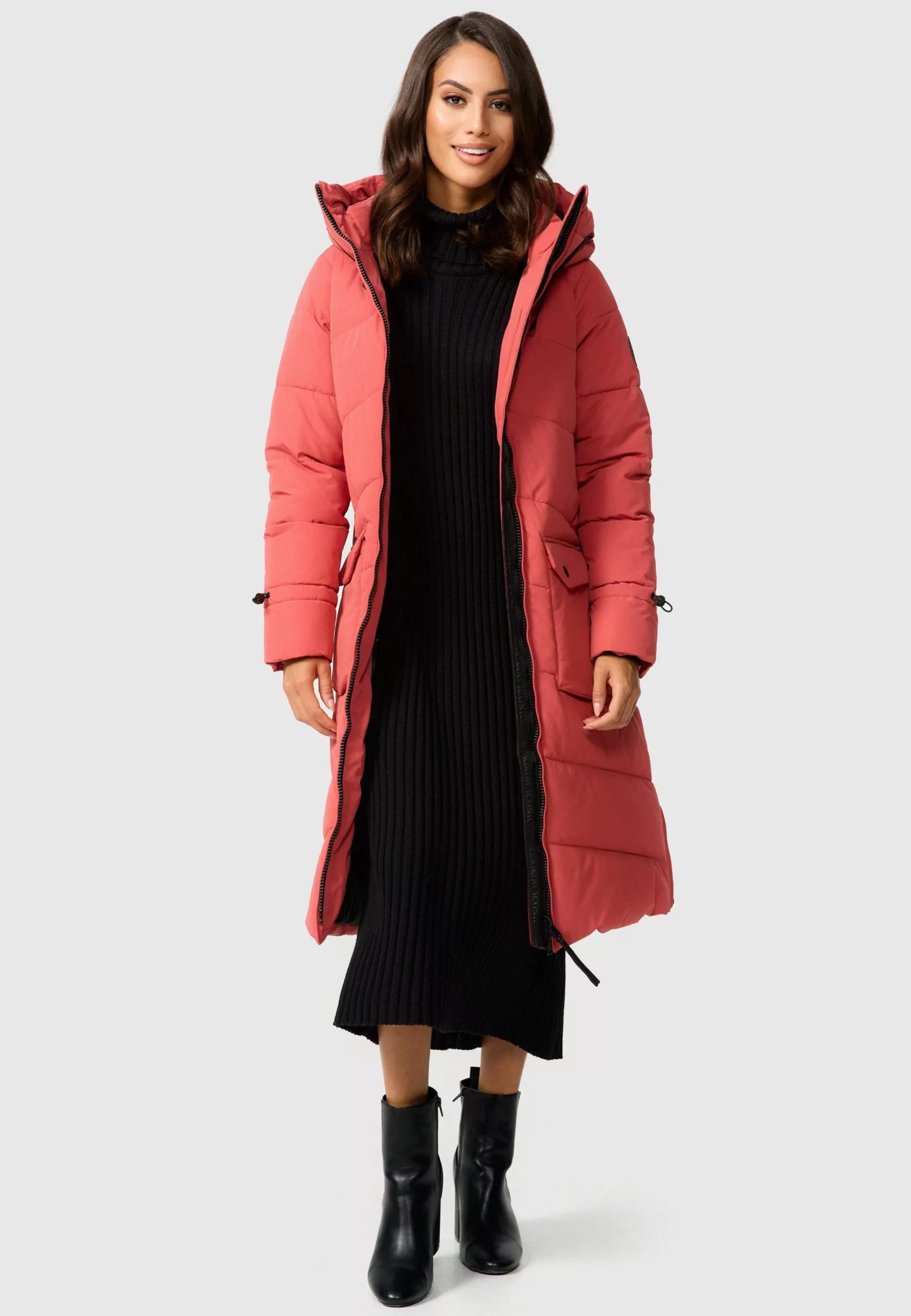 Marikoo Winterjacke "Tomomii XVI", warmer Winter Stepp Mantel mit Kapuze günstig online kaufen