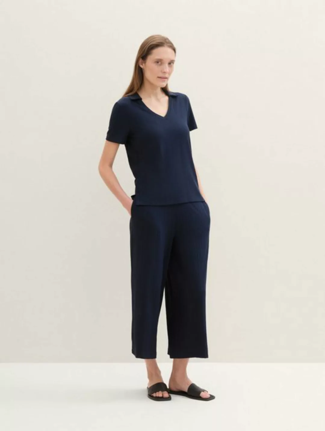 TOM TAILOR 7/8-Hose Jersey Culotte Hose günstig online kaufen