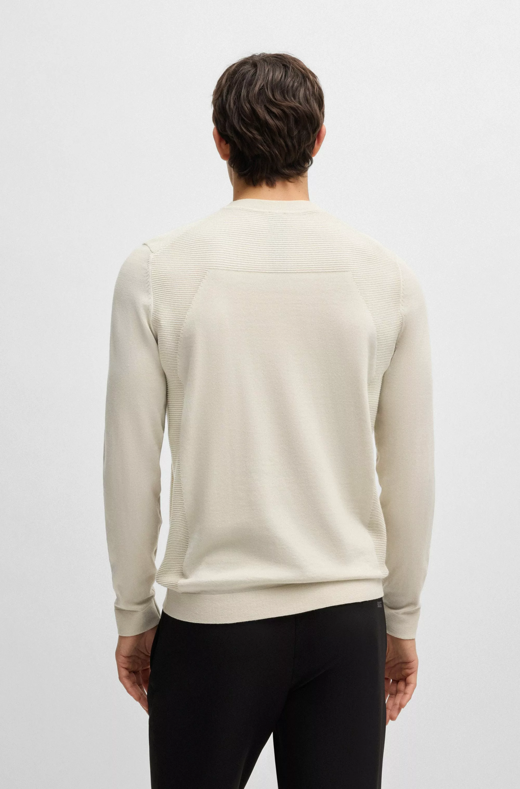 BOSS GREEN Strickpullover "Momentum Lite C", mit Marken-Logo günstig online kaufen
