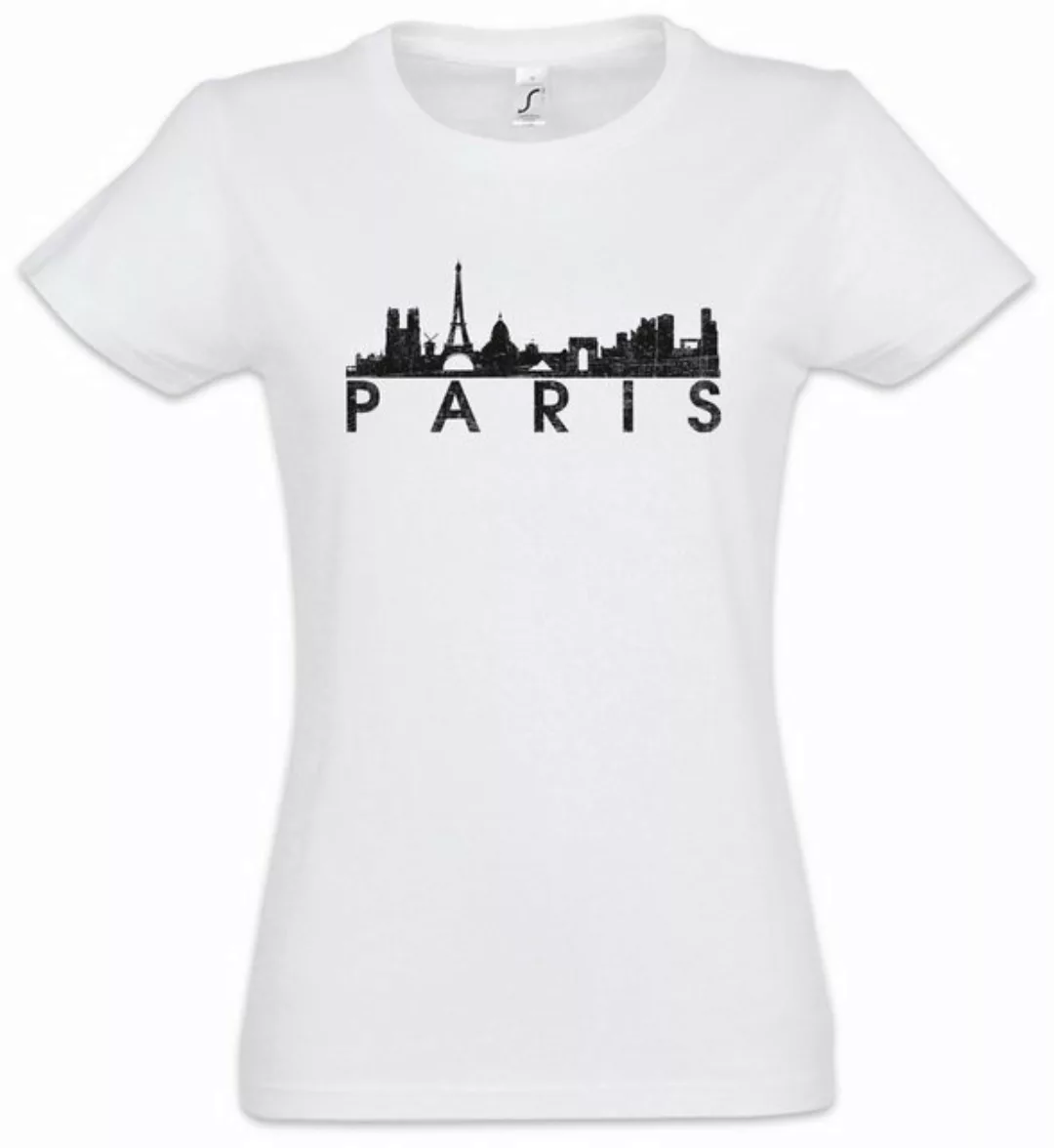 Urban Backwoods Print-Shirt Skyline Paris Damen T-Shirt Stadt City Ville Ei günstig online kaufen