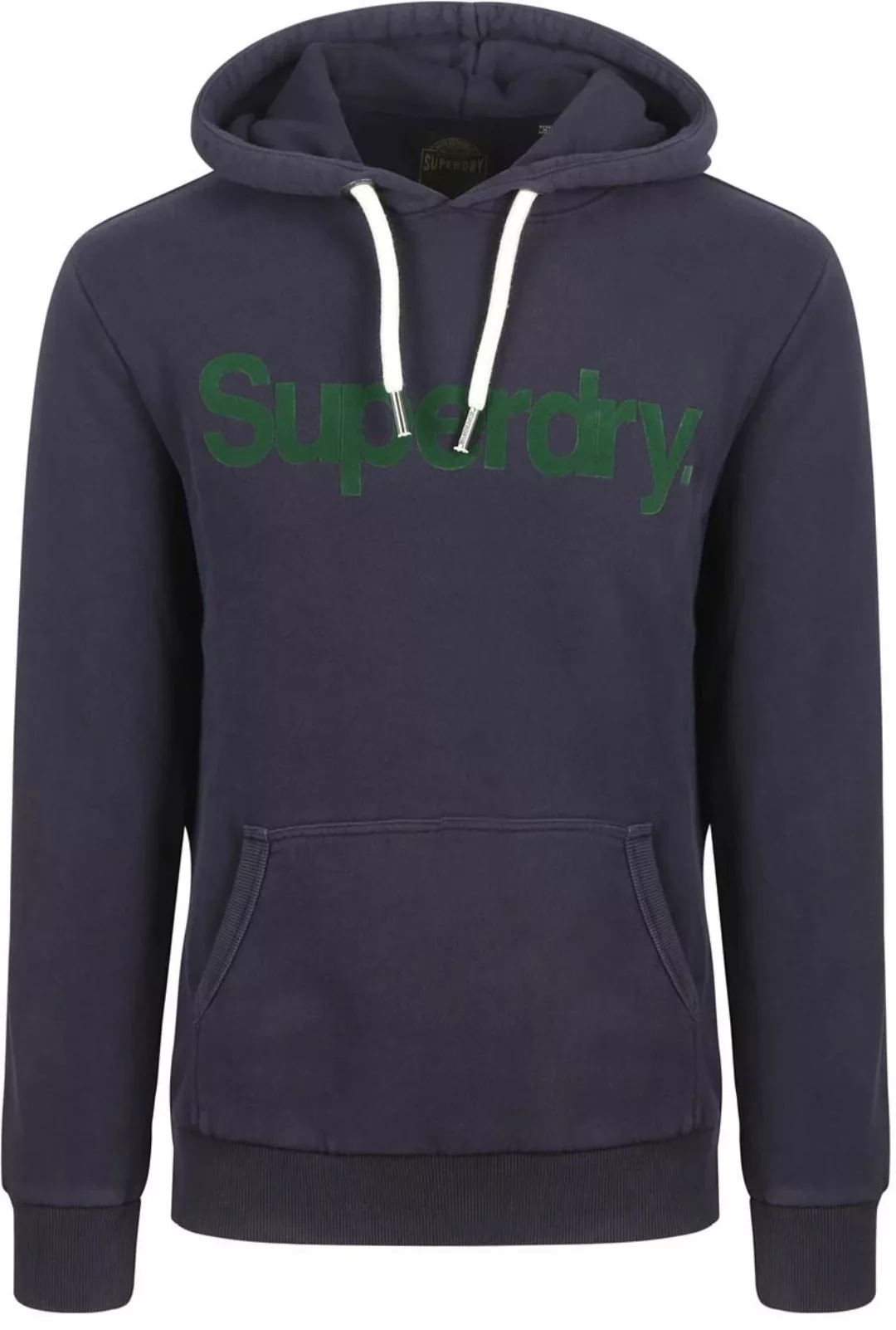 Superdry Hoodie Classic Core Navy - Größe XL günstig online kaufen