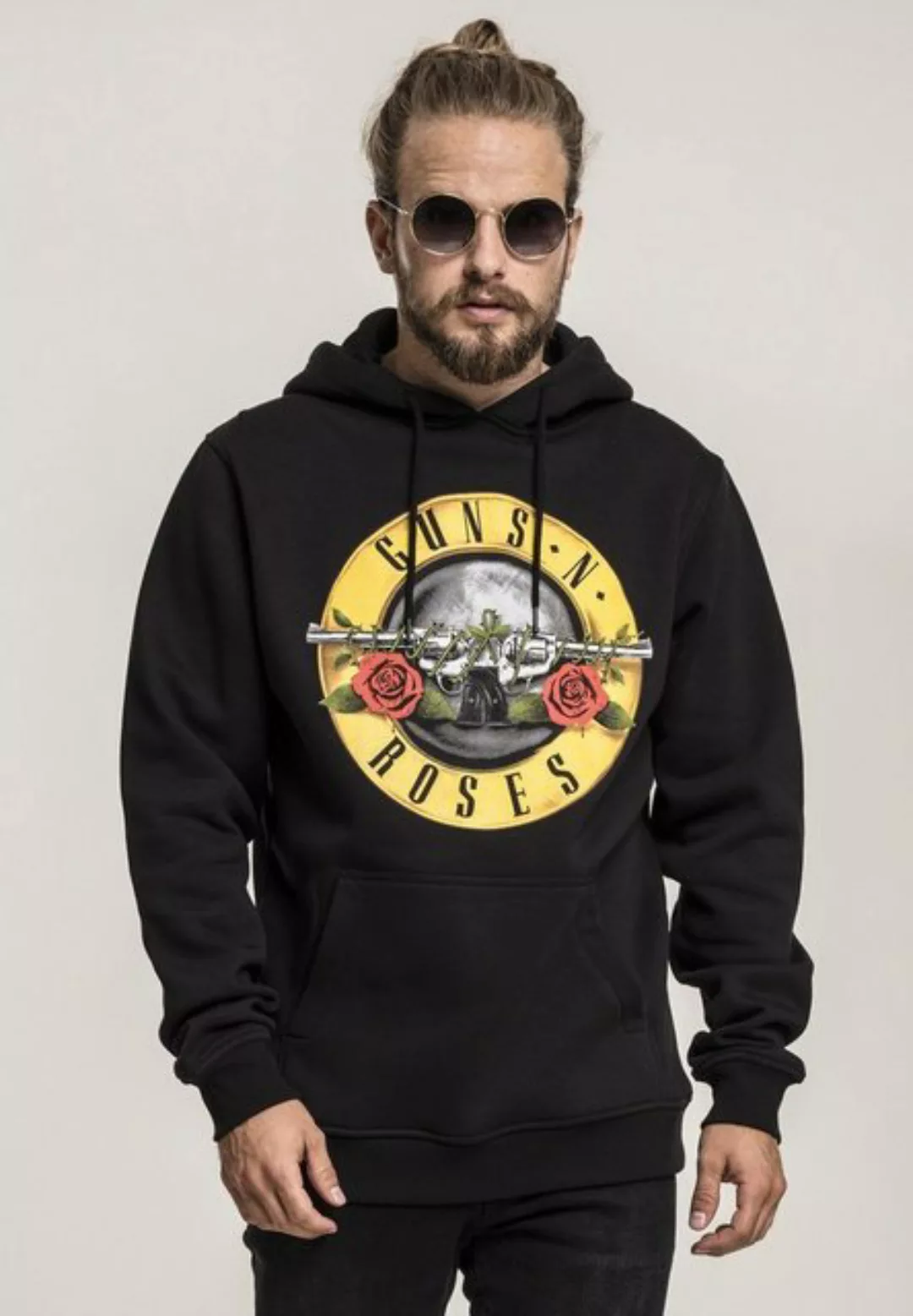 Merchcode Kapuzensweatshirt "Merchcode Herren Guns n Roses Logo Hoody" günstig online kaufen