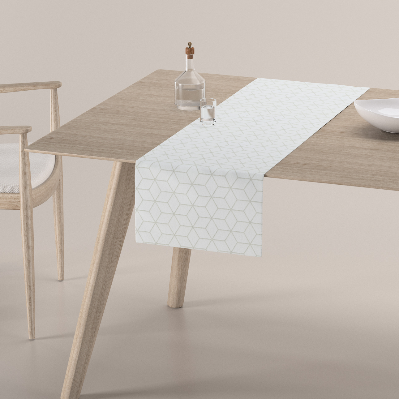 Tischläufer, weiß, 40 x 130 cm, Sunny (143-51) günstig online kaufen