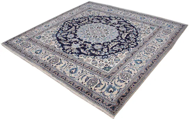 morgenland Orientteppich »Perser - Nain quadratisch - 198 x 192 cm - dunkel günstig online kaufen