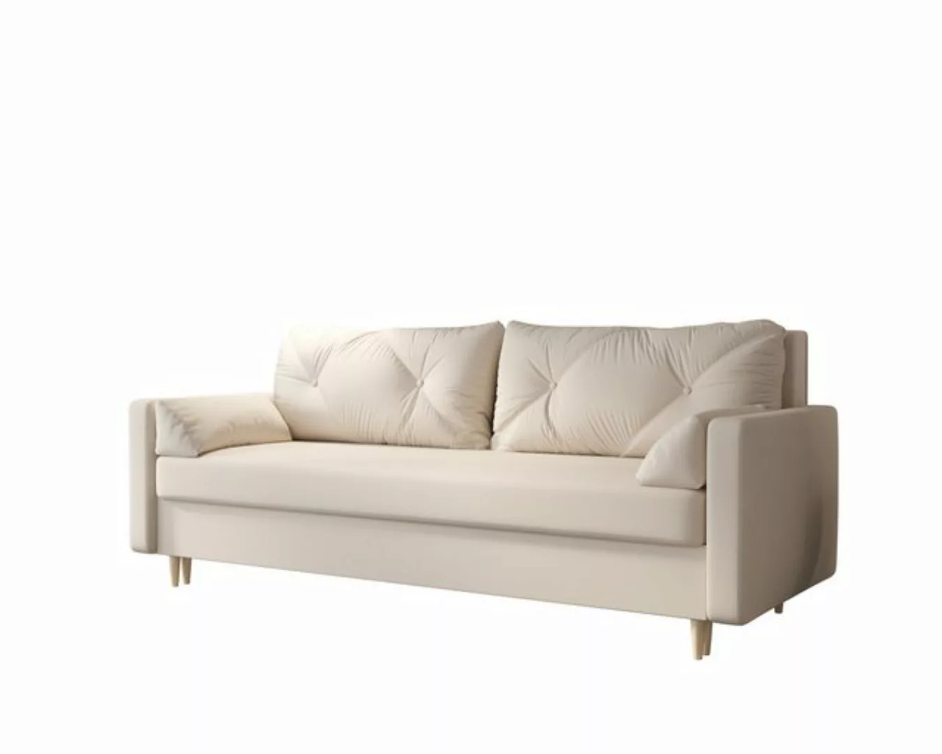 ALTDECOR Sofa ASTRI, Couch mit Schlaffunktion, Bettkasten, Wohnzimmer günstig online kaufen