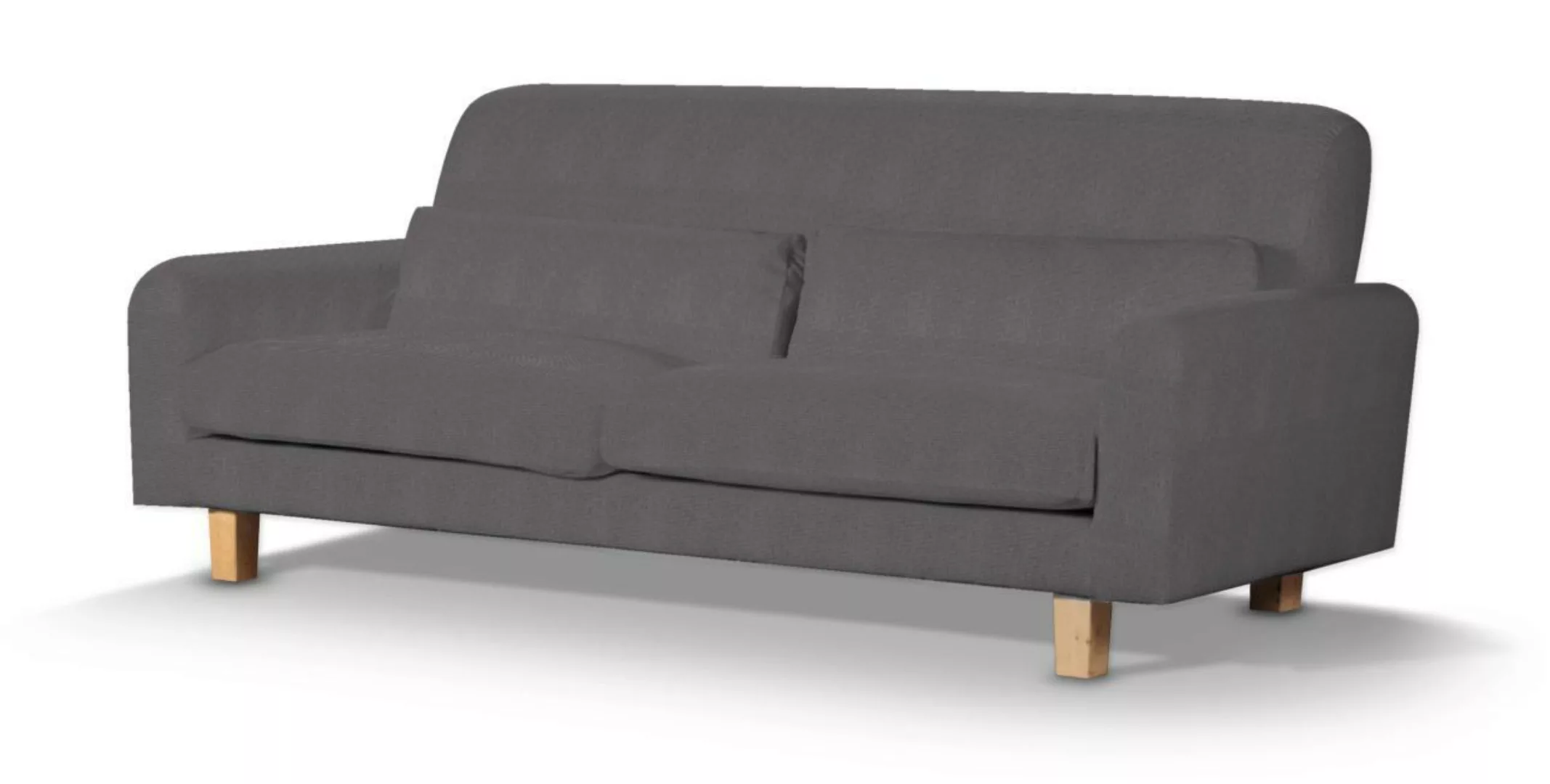 Bezug für Sofa Nikkala, dunkelgrau, Nikkala Sofabezug kurz, Etna (705-35) günstig online kaufen