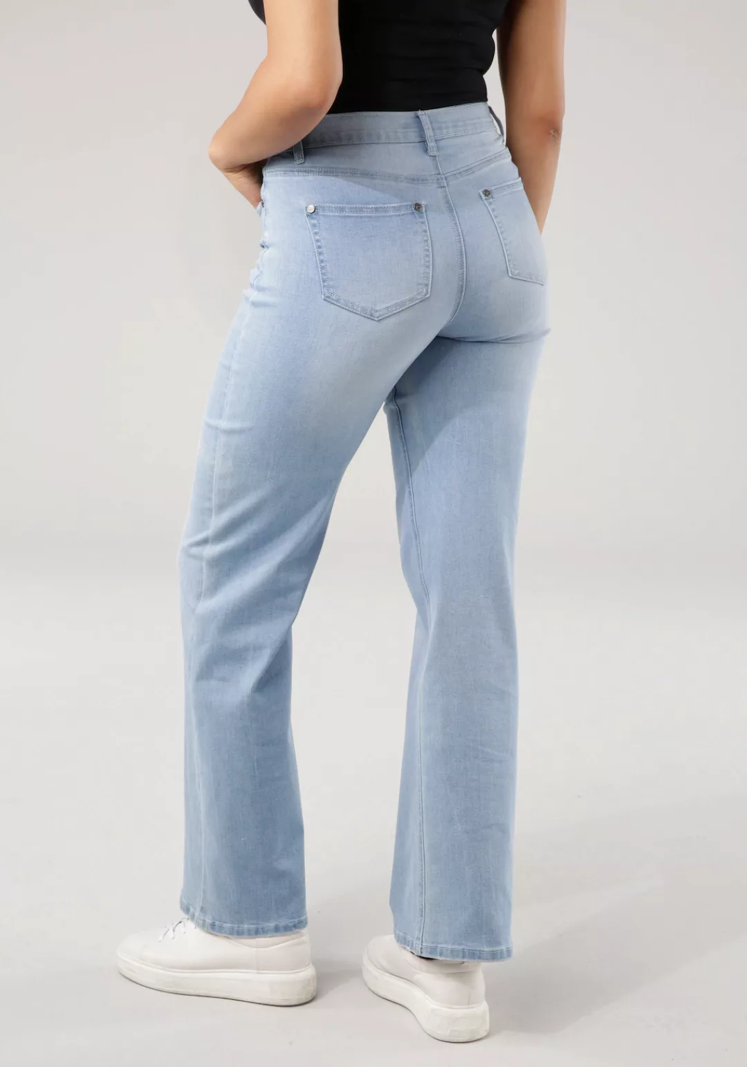 Tamaris Weite Jeans, im 5-pocket-Style günstig online kaufen